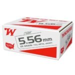 Winchester USA 5.56 Bulk Ammo 55 Gr FMJ, 500rds Bulk Pack Rating: 95% of100 (417)
