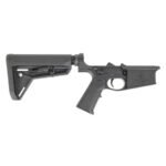 PSA Sabre AR-10 Lower Forged w/ MOE SL Stock and The MIAD GEN 1.1 Grip, Black - Image 2