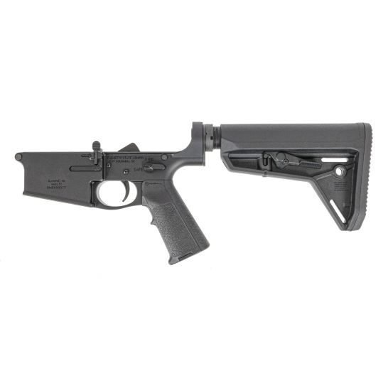 51655139804_62723_2 PSA Sabre AR-10 Lower Forged w/ MOE SL Stock and The MIAD GEN 1.1 Grip, Black - Image 1