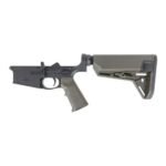 PSA Sabre AR-10 Lower Forged w/ MOE SL-S Stock and MIAD Grip, ODG