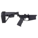 PSA PA10 MIAD Complete Lower w/ SBA5 Brace, Black - Image 2