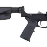 PSA PA10 MIAD EPT Complete Lower w/ SBA5 Brace, Black