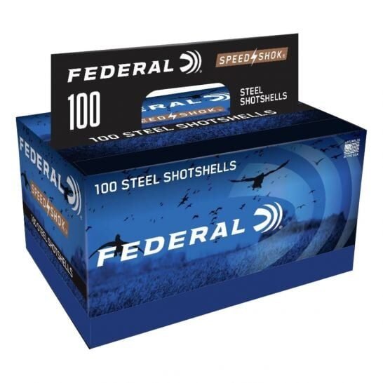 federal-speed-shok-100-rounds Federal Speed Shok 12 Gauge 3" 1 1/4 oz 2 Shot 100 Rounds - WF1421002 - Image 1